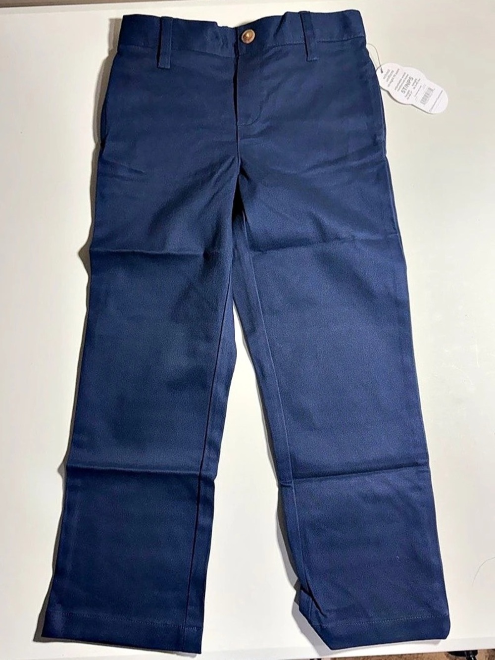 Wonder Nation School Uniform Straight Fit Pant Boys 5T Blue